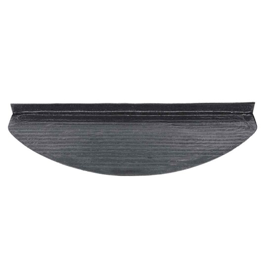 vidaXL Selvklebende trappematter 15 stk 65x26 cm svart