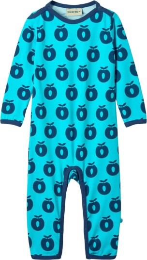 Småfolk | Elstar Long-Sleeved Baby Suit With Apples | 80
