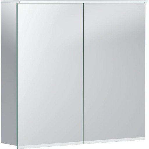 Ifö Option Plus speilskap med lys 75x70 cm, hvit