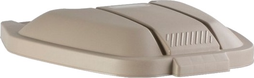 Låg Rubbermaid 56X51,5X8cm Beige Plast Til Tohjulet Container Låg Rubbermaid 56X51,5X8cm Beige Plast Til Tohjulet Container