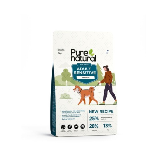 Purenatural Dog Adult Sensitive Venison 12