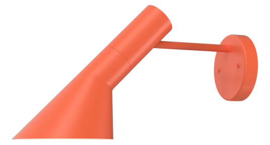 Louis Poulsen AJ Vegglampe U/ledning og U/ bryter Oransje Louis Poulsen AJ Vegglampe U/ledning og U/ bryter Oransje