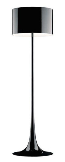 Flos Spun Light F Gulvlampe Sort Flos Spun Light F Gulvlampe Sort