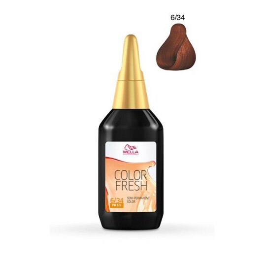 Wella Color Fresh 6/34 Wella Color Fresh 6/34