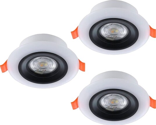 EGLO Innfelt lys Calonge Rgb 3 Pcs Hvit Spotlys