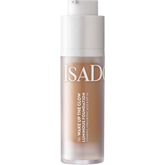 IsaDora Wake Up the Glow Luminous Foundation 5W Warm 30ml med SPF 50 IsaDora Wake Up the Glow Luminous Foundation 5W Warm 30ml med SPF 50
