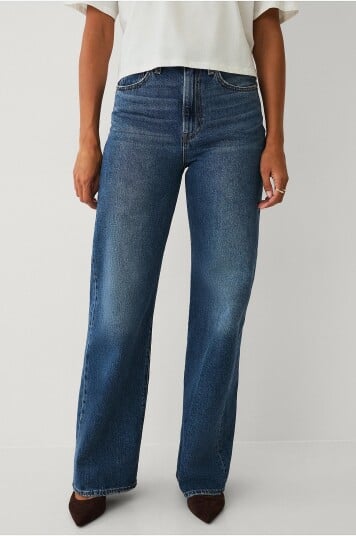 Levi's Jeans Ribcage Wide Leg H223 Blå