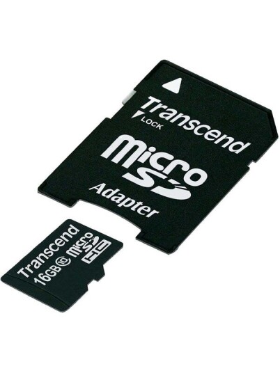 Transcend MicroSDHC - 16 GB Transcend MicroSDHC - 16 GB