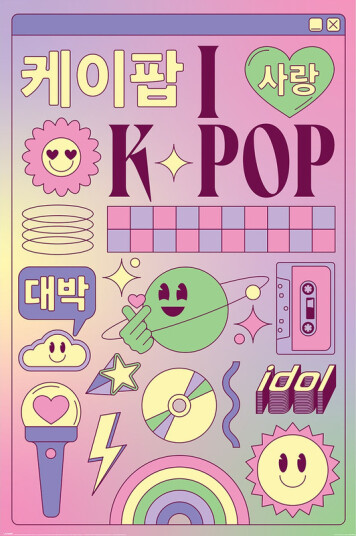 I LOVE KPOP ICONS Plakat