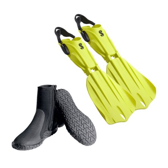 Scubapro Dive 1 Finne & støvle sæt Scubapro Dive 1 Finne & støvle sæt