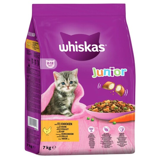 Whiskas Junior Kylling 7 kg Whiskas Junior Kylling 7 kg