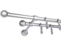 Karpol Dobbeltgardin LEON, 150cm