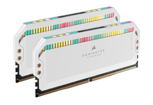Corsair Dominator Platinum RGB DDR5 5600MHz 64GB RAM Dual Channel Hvit