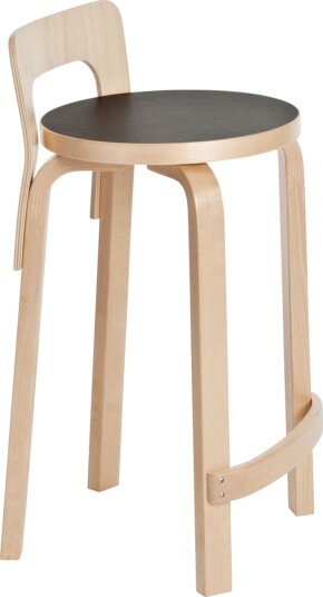 Artek K65 Barkrakk Sort/ Bjørk
