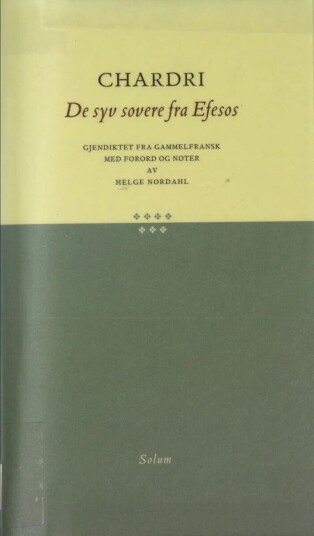 De Syv Sovere Fra Efesos Av Chardri