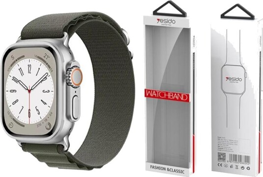 Yesido WB24 Loop Sportsrem for Apple Watch 42/44/45mm Grå