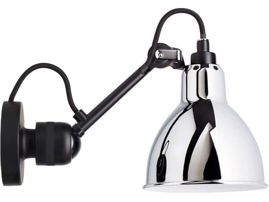 DCW - 304CA Vegglampe Krom/Glossy Lampe Gras DCW - 304CA Vegglampe Krom/Glossy Lampe Gras