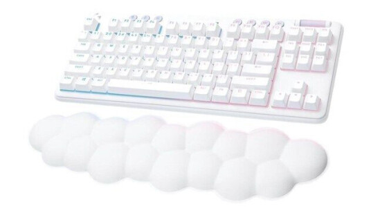 Logitech G715 - GX Brown - UK - Aurora collection - Tastatur - Engelsk - Storbritannia - Hvit Logitech G715 - GX Brown - UK - Aurora collection - Tastatur - Engelsk - Storbritannia - Hvit