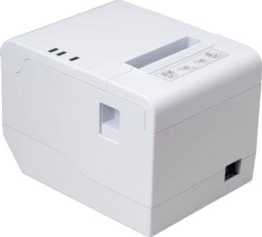ALLNET Kasse Thermo-Bondrucker / Kassendrucker ALL-PR808, USB/LAN/RS232, weiß