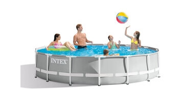 Hagebasseng Prism, 457 x 107 cm, 14 614 L, Intex