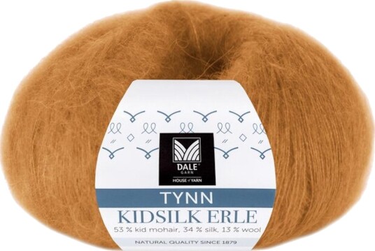 Dale Garn Tynn Kidsilk Erle Ravgul 4059 25 g 773 232 4059 Dale Garn Tynn Kidsilk Erle Ravgul 4059 25 g 773 232 4059