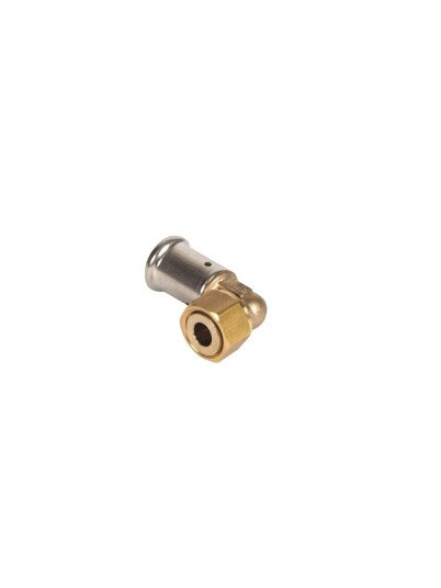 Henco Pres Vinkel 90° Pvdf Pres/Omløber 20 Mm X 12"