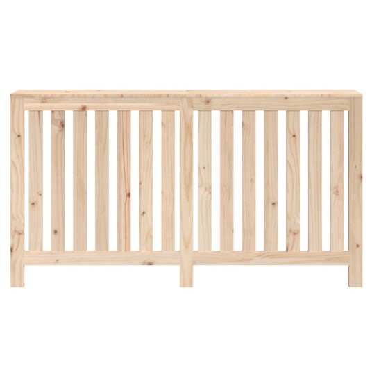Radiatordeksel 153x19x84 cm heltre furu