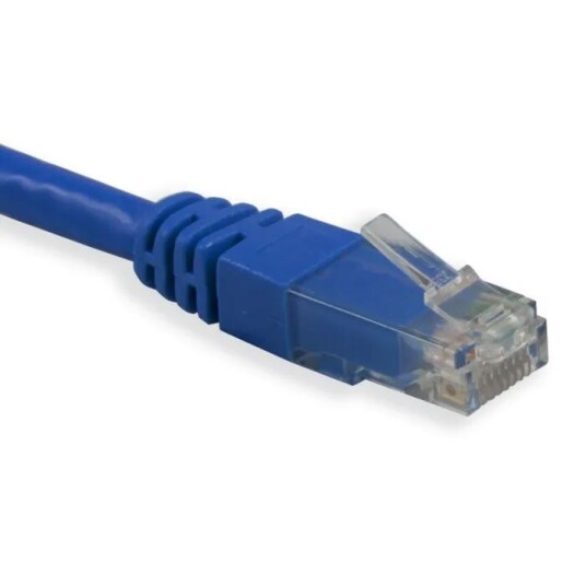 Luxorparts Cat. 6 UTP Nettverkskabel 1 m Blå med RJ-45 Luxorparts Cat. 6 UTP Nettverkskabel 1 m Blå med RJ-45