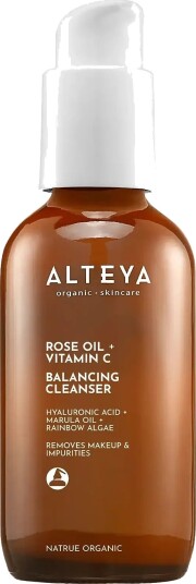 Alteya Organics Organic Balancing Cleanser – Rose Oil + Vitamin C Nude 120 ML