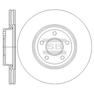 Bremseskive Hi-Q SD5313 Bremseskive Hi-Q SD5313