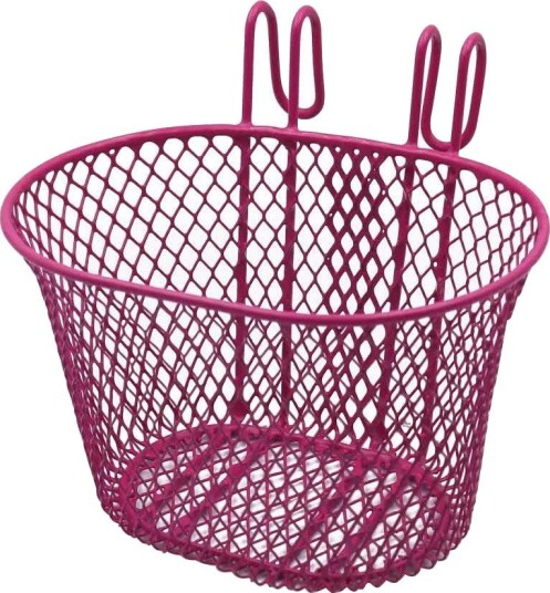 Sykkelkurv OEM FSBKT-059T foran rosa