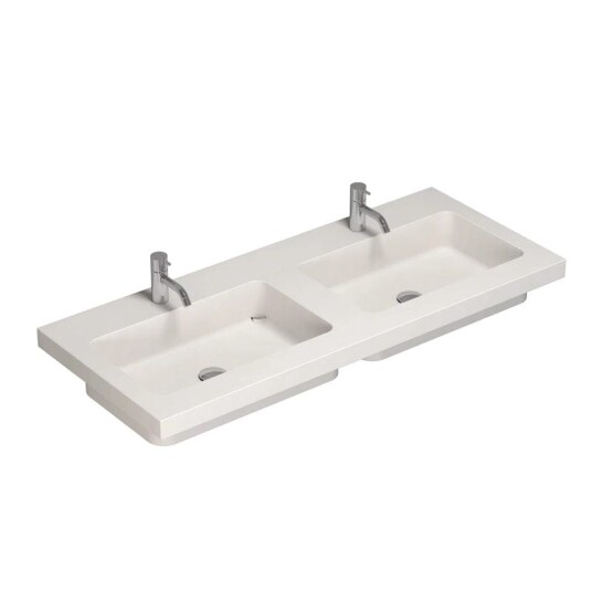 Dansani Calidris Unique Silestone Måltilpasset Blanco Zeus 140cm Dobbel