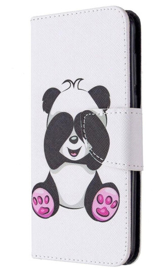 INCOVER Huawei Y5p Rutete Skinndeksel med Lommebok - Baby Panda