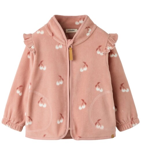 Lil" Atelier Fleecejakke NmfLasspectra Misty Rose/Cherry Lil Atelier 5 år 110 Fleecejakke Rosa Rød Lil" Atelier Fleecejakke NmfLasspectra Misty Rose/Cherry Lil Atelier 5 år 110 Fleecejakke Rosa Rød