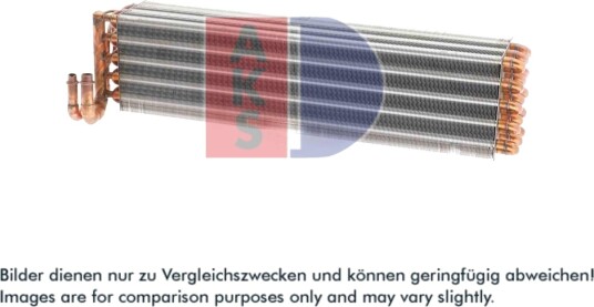 Fordamper, klimaanlegg AKS DASIS 820091N Fordamper, klimaanlegg AKS DASIS 820091N