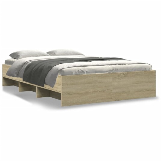  Sengeramme uten madrass sonoma eik 120x200 cm konstruert tre 8721102856662