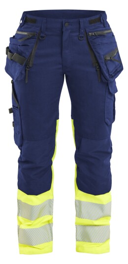 Blakläder 703011498933C48 Arbeidsbukse Varsel Marinebla Gul Marinebla Gul