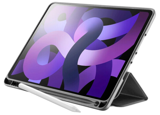CellularLine Folio Pencil Lommebokdeksel iPad Air 10,9"/Pro 11" - Svart
