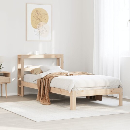  Sengeramme med hodegavl 90x200 cm heltre furu 3306041