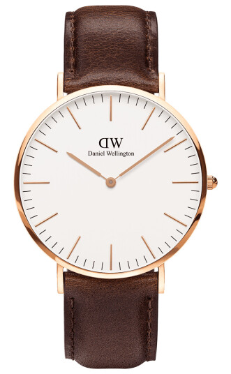 Daniel Wellington DW Klokke Classic Bristol 40mm Roségull Daniel Wellington DW Klokke Classic Bristol 40mm Roségull