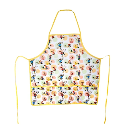 Pippi Langstrømpe Baker Forkle L Pastell