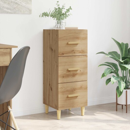Serviesskap artisan eik 34,5 x 34 x 90 cm Konstruert tre Serviesskap artisan eik 34,5 x 34 x 90 cm Konstruert tre