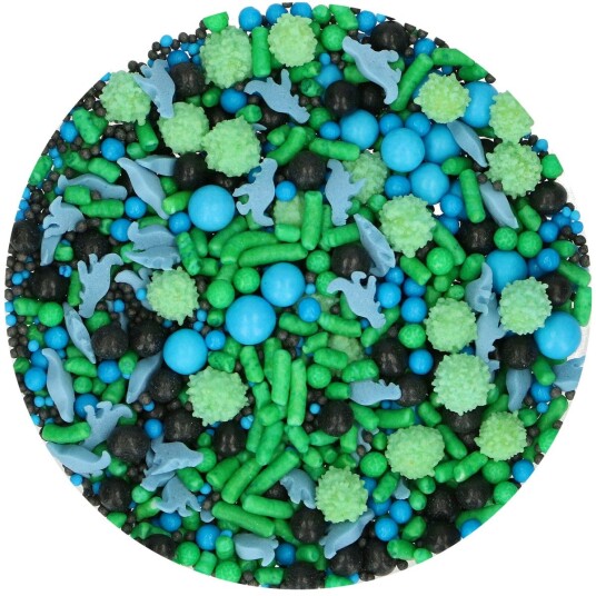 Funcakes Kakestrø Medley Dinosaur 65g 