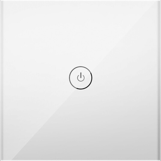 Meross Smart 2-veis Veggbryter - WiFi - Touch-knapp