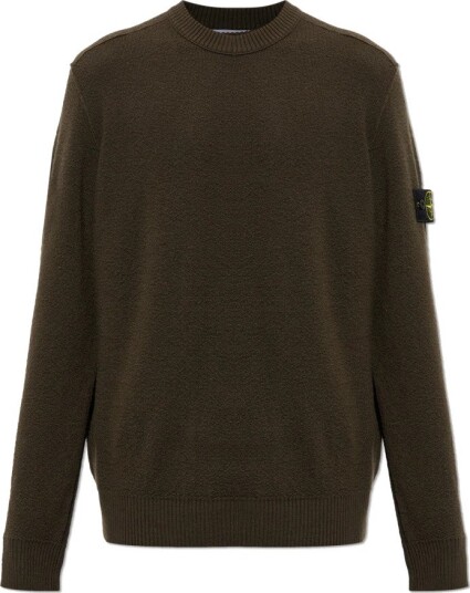 Stone Island Herre Strikkevarer Brun M,