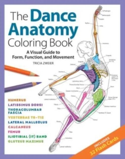 The Dance Anatomy Coloring Book Av Tricia Zweier The Dance Anatomy Coloring Book Av Tricia Zweier