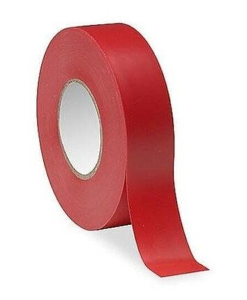 ELMARK El. Tape Rød 18,28m