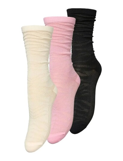 Becksöndergaard Amina Glitter Sock 3 Pack   Multi/patterned   39 41