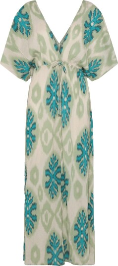 Hunkemöller Glam Beach Maxi Kaftan SEA FOAM M/L