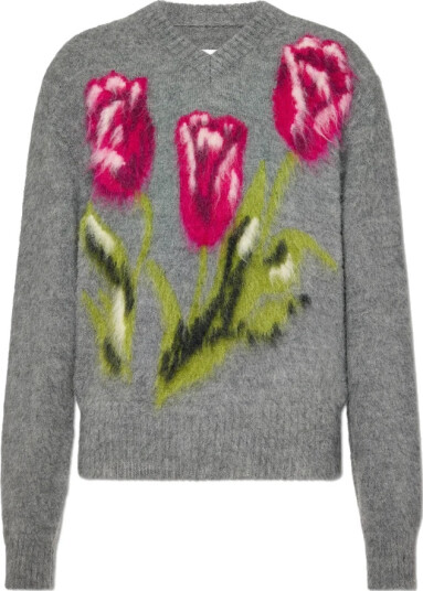 Maison Margiela Dame Strikkevarer Grå S,